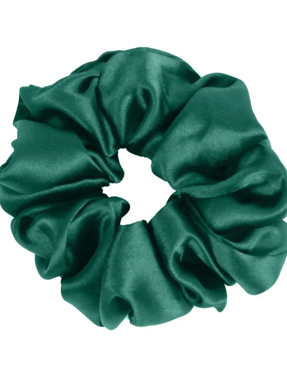 3 Pack Satin Scrunchies for Women – Soft Silk Hair Ties, No-Crease Ponytail Hold